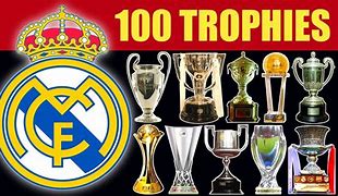 Image result for Real Madrid Trophies