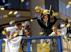 Image result for Steph Curry with Trophy