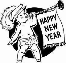 Image result for Baby New Year Clip Art