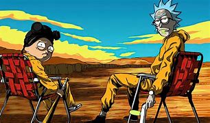 Image result for Rick and Morty Breaking Bad Wallpaper