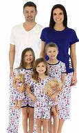 Image result for Matching Family Summer PJ's