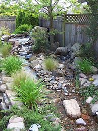 Image result for Stream Landscaping Ideas
