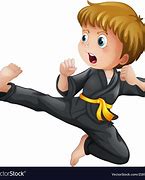 Image result for Karate Boy Clip Art
