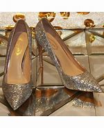Image result for Gold High Heel Prom Shoes