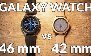 Image result for Difference Between 42Mm and 46Mm Galaxy Watch