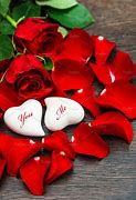 Image result for Red Roses and Hearts