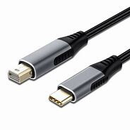 Image result for Mini DisplayPort to USB Type C Cable
