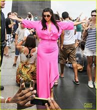 Image result for Kim Kardashian Pregnant Dress