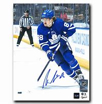 Image result for Toronto Maple Leafs William Nylander Autograph Pucks