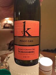 Image result for Cave Vinicole Kientzheim Kaysersberg Pinot Gris Furstentum Anne Boecklin