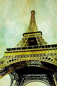 Image result for Eiffel Tower Vintage