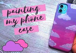 Image result for Phone Case Acrylic Paint Purple