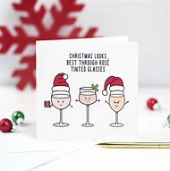 Image result for Funny Christmas Cards Alcohol