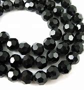 Image result for Black Crystal Beads