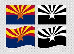 Image result for Arizona State Flag Drawing