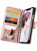 Image result for X Wallet Case iPhone Gold