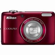 Image result for Red Nikon Coolpix Camera