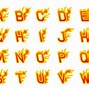 Image result for Fiery Letters