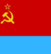Image result for Ukrainian SSR Flag