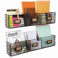 Image result for Color Wall Mount File Holders