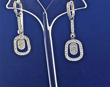 Image result for 1 Carat Diamond Drop Earrings