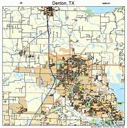 Image result for Denton Texas Map