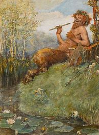 Image result for Pan God of the Wild Drawing