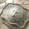 Image result for Magnetic Silver Belt Buckle with Cross