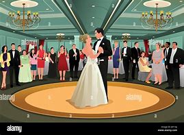 Image result for Bride and Groom First Dance Clip Art