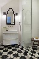 Image result for Black and White Geometric Tile Floor