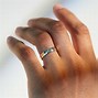 Image result for Flat Band Wedding Rings