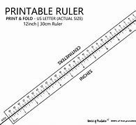 Image result for Accurate Ruler Printable