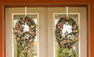 Image result for Double Wreath Over Door Hanger
