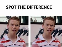 Image result for Spot the Difference Meme Template