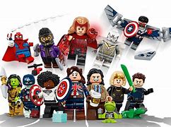 Image result for LEGO Marvel Minifigures