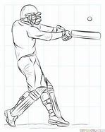 Image result for Drawing of Cricket Players