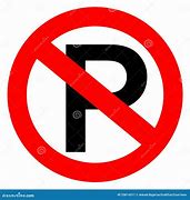 Image result for No Parking Sign Cartoon