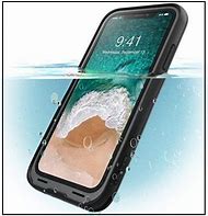 Image result for Clear iPhone X Waterproof Case