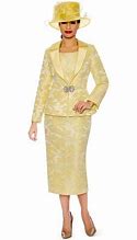Image result for Yellow Ladies Church Suits