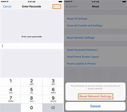 Image result for Network Reset Steps for iPhone