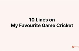 Image result for The Game of Cricket Text