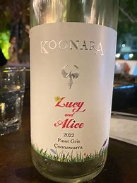 Image result for Koonara Pinot Gris Lucy Alice