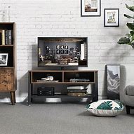 Image result for Industrial Look TV Stand