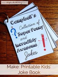 Image result for Printable Kids Joke Book