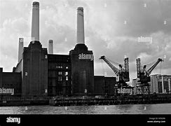 Image result for Battersea Power Station Black and White Photograph