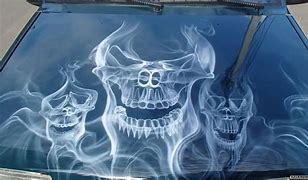 Image result for Scary Airbrush Art