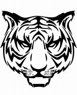 Image result for Printable Tiger Head