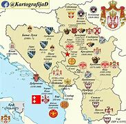 Image result for Medieval Serbia Map