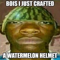 Image result for Watermelon Hat Meme