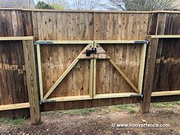 Image result for Double Wood Gate Latch